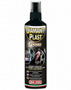 DIAMANTPLAST FOUR 250 ML полироль на основе воска карнауба и полимеров для интерьера и экстерьера автомобиля ( КОЖА, ПЛАСТИК, ЛКП, РЕЗИНА ) . MA-FRA, Италия