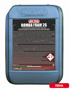 BOMBA FOAM 2G моющее средство для кузова автомобиля с высоким пенообразованием, 22 кг. MA-FRA, Казахстан.