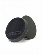 BLACK PAD SUPER REFINISHING Черный поролоновый полировальный круг для лакокрасочного покрытия автомобиля для профессионального применения, диаметр145 мм/5" высота 25 мм. MA-FRA, Италия