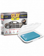 CLAY SOFT 200 GR глина blue МЯГКАЯ для подготовки поверхности автомобиля к полировке. MA-FRA, Италия.