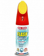 FLASH (spray) 400 ML очиститель обивки салона антибактериальный пенный . MA-FRA, Италия.