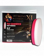 DETAILING POLISH PAD XL PAD SANDWICH Комбинированный сверхжесткий полировальный круг для лакокрасочного покрытия автомобиля для профессионального применения, диаметр165 мм/6" высота 25 мм. MA-FRA, Италия.